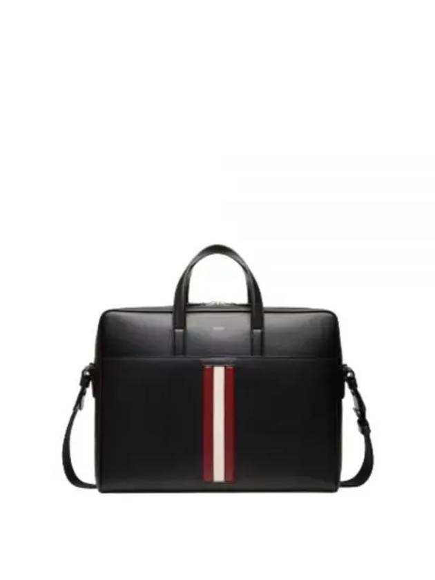 Mythos Leather Briefcase Black - BALLY - BALAAN 2