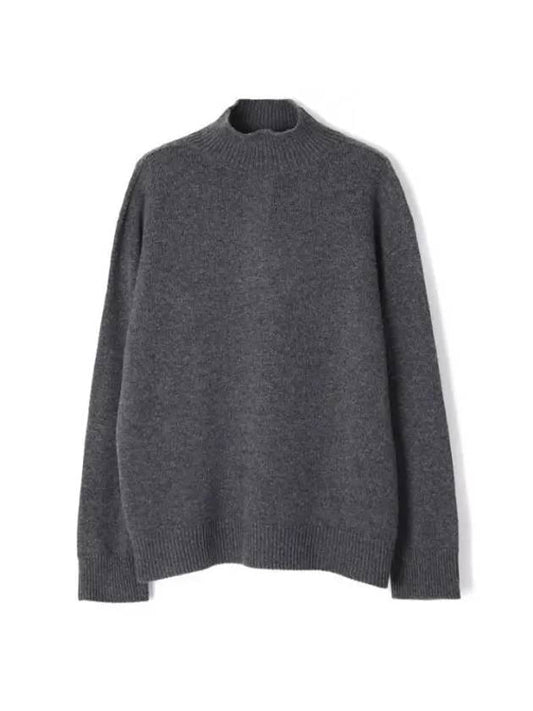 Tahiti Knit Turtleneck Dark Grey - MAX MARA - BALAAN 1