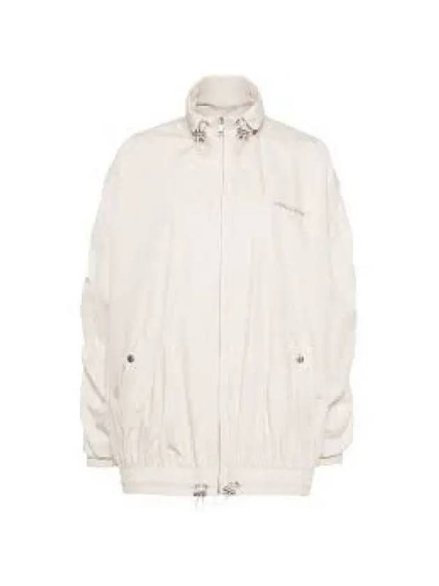 Buster Cotton Zip Up Jacket Beige - ISABEL MARANT - BALAAN 1