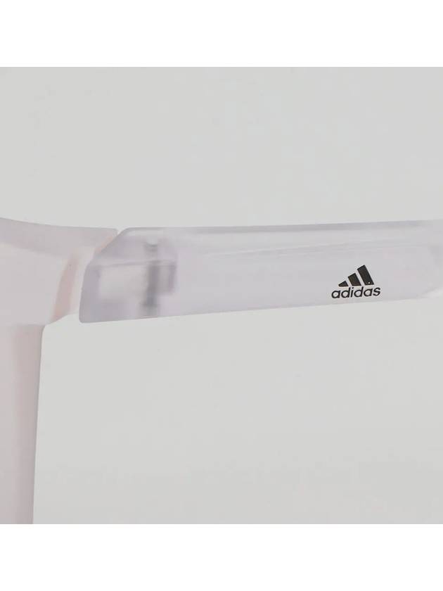 Shield Plastic Sunglasses White - ADIDAS - BALAAN 6