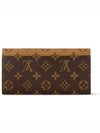 Emily Monogram Reverse Canvas Long Wallet Brown - LOUIS VUITTON - BALAAN 6