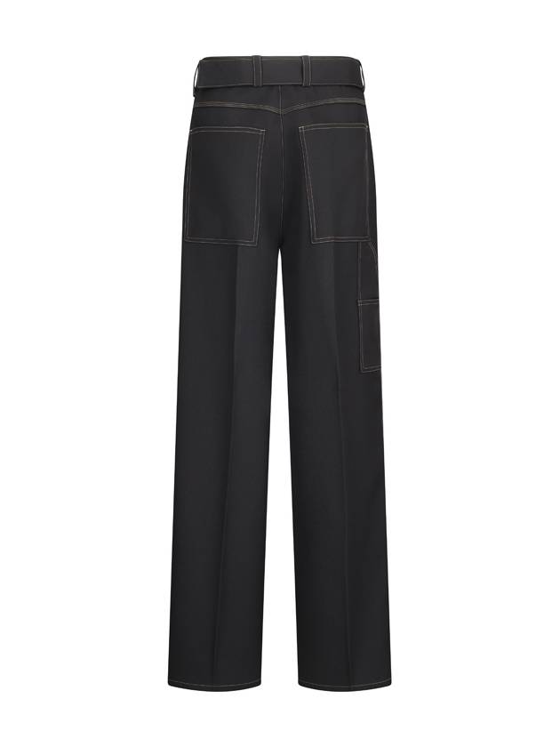 TROUSERS WITH BELT - JIL SANDER - BALAAN 2