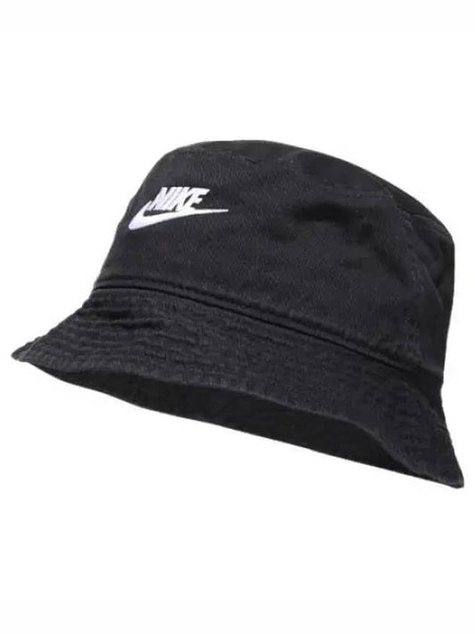 Apex Futura Washed Bucket Hat Black - NIKE - BALAAN 2