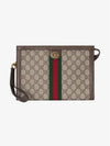 GG Supreme Canvas Ophidia Clutch Bag Beige Ebony - GUCCI - BALAAN 2