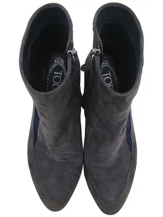 Smith Market used luxury goods gray boots women s shoes - TOD'S - BALAAN 4