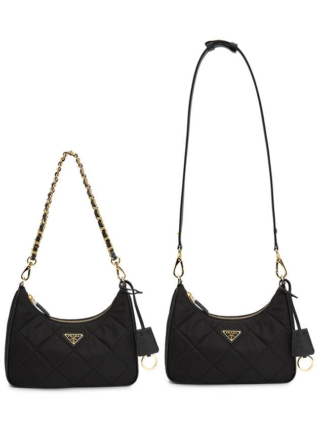 Re-Nylon Mini Bag Black - PRADA - BALAAN 7