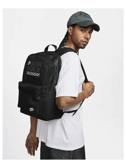 Heritage Backpack Black - NIKE - BALAAN 2