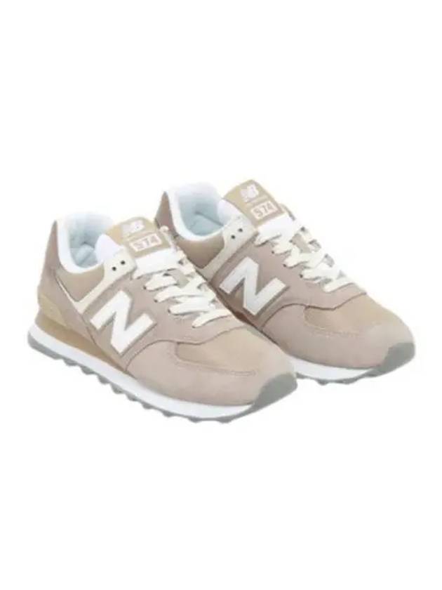 574 Low Top Sneakers Light Mushroom - NEW BALANCE - BALAAN 2