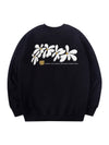 Flowery Sweatshirt Black - RADINEO - BALAAN 2