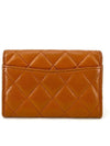 Caviar gold classic flap card wallet - CHANEL - BALAAN 5