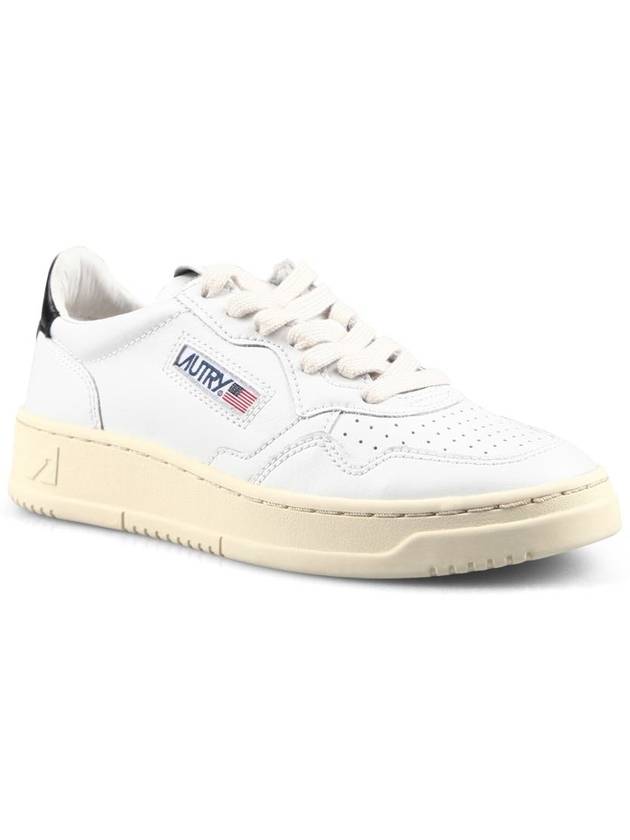 Medalist Goatskin Low Top Sneakers White - AUTRY - BALAAN 8