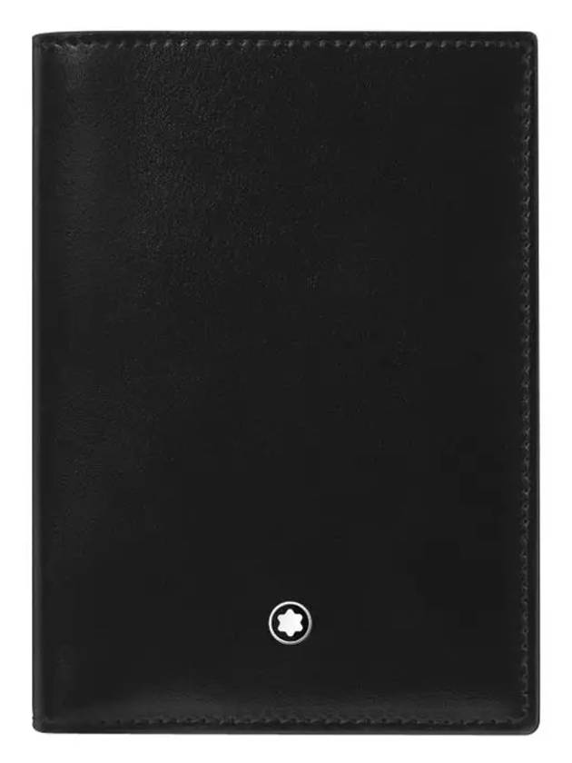 Meisterstuck 4cc Half Wallet Black - MONTBLANC - BALAAN 2