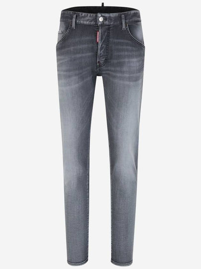 Proper Wash Skater Straight Jeans Grey - DSQUARED2 - BALAAN 2