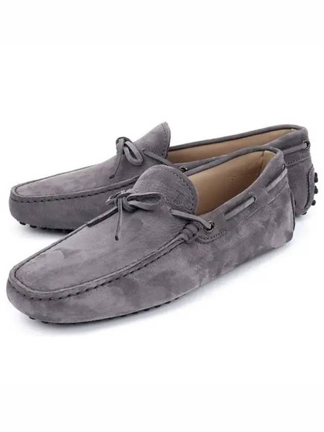 Gommino Nubuck Driving Shoes Grey - TOD'S - BALAAN 2