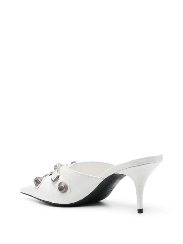 Cagole 70mm Mule Optic White - BALENCIAGA - BALAAN 4