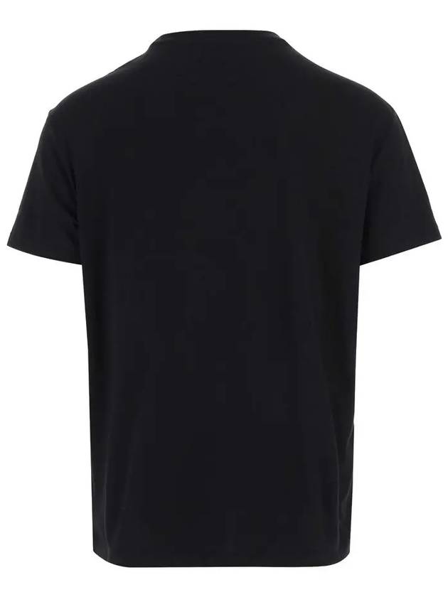 Logo Print Classic Cotton Short Sleeve T-shirt Black - POLO RALPH LAUREN - BALAAN 4