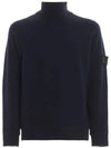 Wappen Patch Turtleneck Navy - STONE ISLAND - BALAAN 3