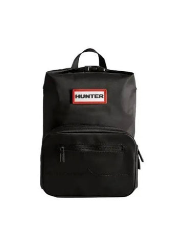 Nylon Pioneer Mini Top Clip Backpack Black - HUNTER - BALAAN 1