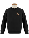 Chillax Fox Patch Classic Sweatshirt Black - MAISON KITSUNE - BALAAN 2