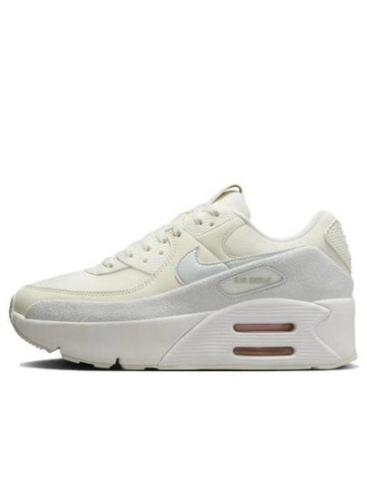 Air Max 90 LV8 Se Low Top Sneakers Pale Ivory - NIKE - BALAAN 2