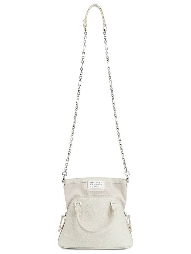 5AC Classique Micro Tote Bag Light Grey - MAISON MARGIELA - BALAAN 8