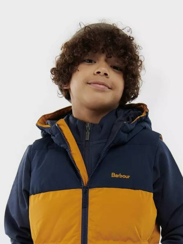 Kids Padded Vest CGI0012 Orange Boys XXL 14 15Y - BARBOUR - BALAAN 4