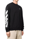 Wave Diag Sweatshirt Black - OFF WHITE - BALAAN 5