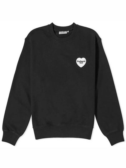 Heart Bandana Sweatshirt Black - CARHARTT WIP - BALAAN 2