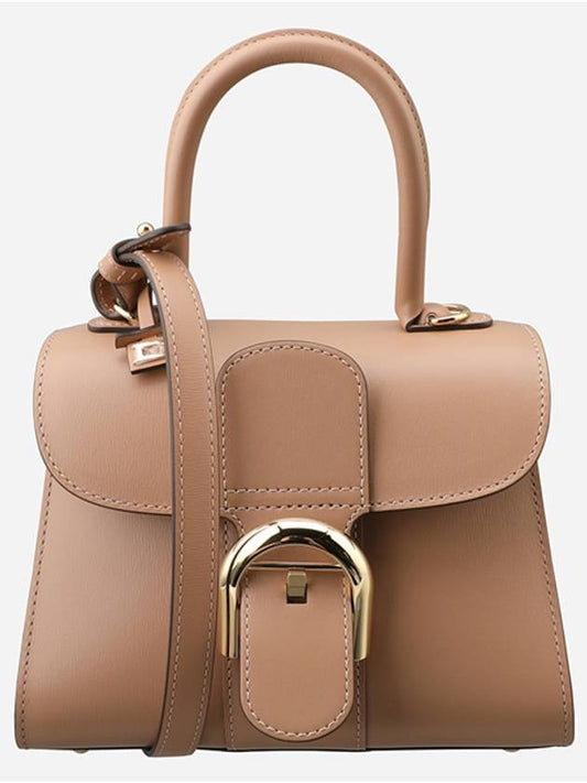 Brillant Mini Box Tote Bag Brown - DELVAUX - BALAAN 2