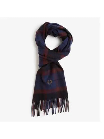 Fred Perry Lambswool Tartan Scarf T13 CFPU2336141 - FRED PERRY - BALAAN 1