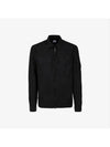 Taylon L Lens Shirt Zip Up Jacket Black - CP COMPANY - BALAAN 2