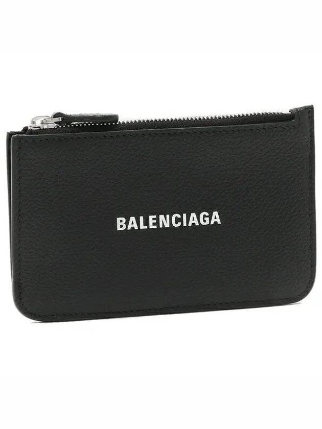 Cash Large Long Coin Card Wallet Black - BALENCIAGA - BALAAN 2