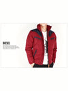 Weno Puffer Zip-Up Jacket Red - DIESEL - BALAAN 4