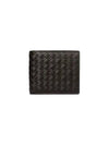 Intrecciato Weaving Half Wallet Espresso - BOTTEGA VENETA - BALAAN 2