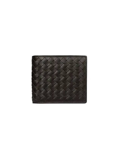 Intrecciato Weaving Half Wallet Espresso - BOTTEGA VENETA - BALAAN 2