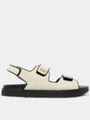 4G Logo Plaque Sandals Beige - GIVENCHY - BALAAN 3