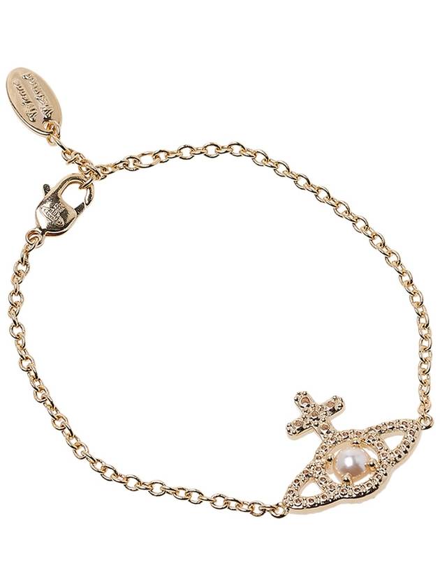 Olympia Pearl Chain Bracelet Gold - VIVIENNE WESTWOOD - BALAAN 3