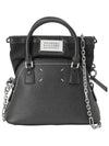 5AC Classique Micro Tote Bag Black - MAISON MARGIELA - BALAAN 2