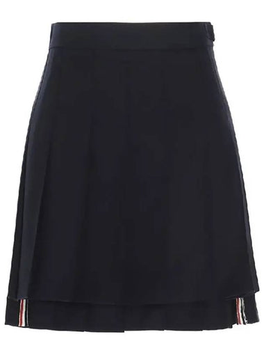 Skirt Navy FGC402V 00473 415 - THOM BROWNE - BALAAN 1