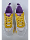 Bouncing Mesh Low Top Sneakers White Purple - HERMES - BALAAN 7