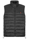 Logo String Padded Vest Black - POLO RALPH LAUREN - BALAAN 2