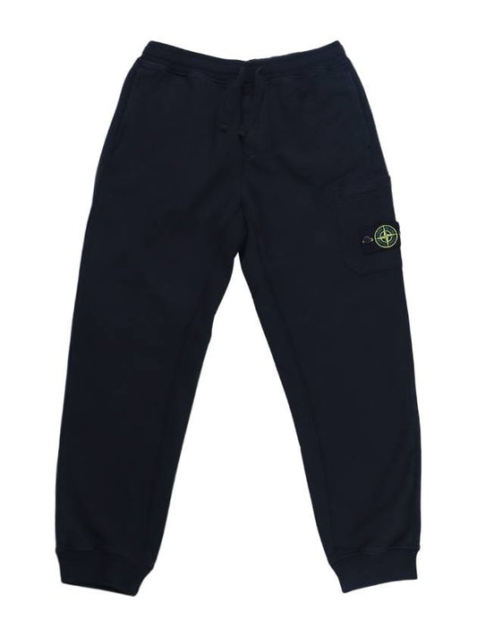 Wappen Patch Cargo Jogger Track Pants Black - STONE ISLAND - BALAAN 2