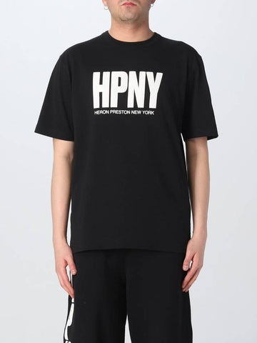 T-shirt Heron Preston con stampa HPNY - HERON PRESTON - BALAAN 1