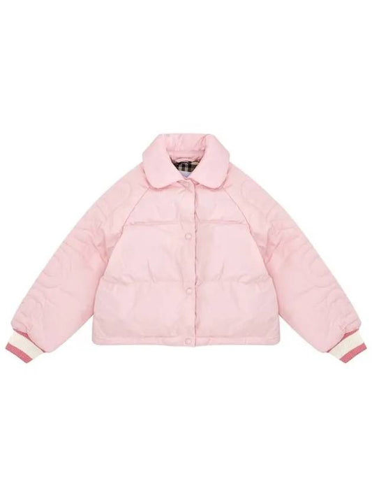 Kids Women Logo Quilted Padding Light Pink 8069477 Others 1007250 - BURBERRY - BALAAN 1