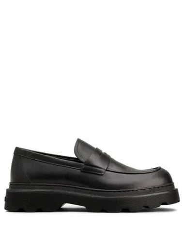 Black leather penny loafers 271167 - TOD'S - BALAAN 1