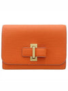 orange wallet - DELVAUX - BALAAN 2