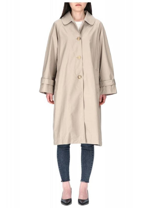 The Cube FTRENCH 2419021084600 013 Twill Trench Coat Coat - MAX MARA - BALAAN 2