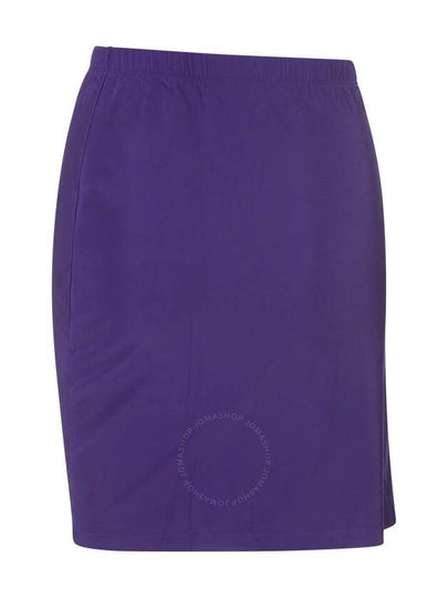 Rabanne Logo Engraved Draped Mini Skirt, Brand Size 38 (US Size 6) - PACO RABANNE - BALAAN 2