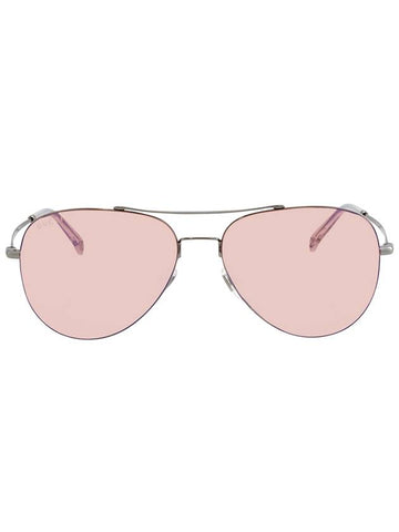Eyewear Boeing Metal Sunglasses Pink - GUCCI - BALAAN.