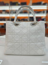 Soft Lady Tote Bag White 36 BN 0057 - DIOR - BALAAN 3